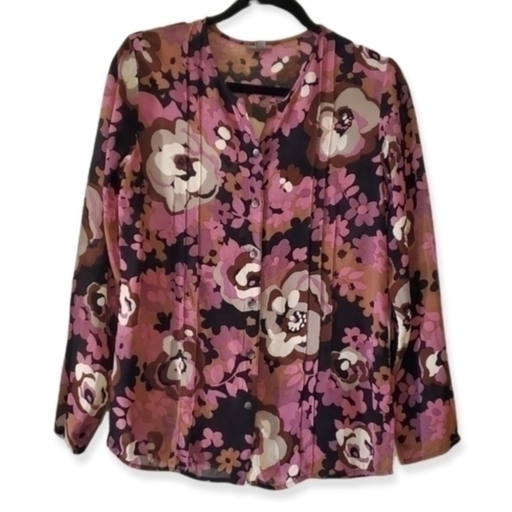 J. Jill floral blouse